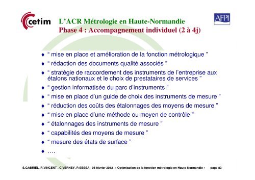 La mÃ©trologie dans l'entreprise - Cetim