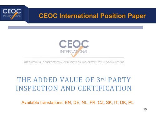 Download the CEOC International presentation as a pdf