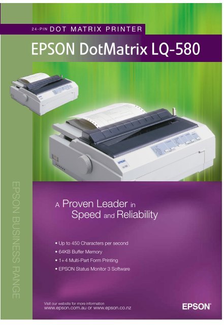 epson 580 printer