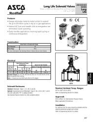 Long Life Solenoid Valves % ^ )