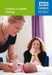 Careers in health visiting - NHS Careers