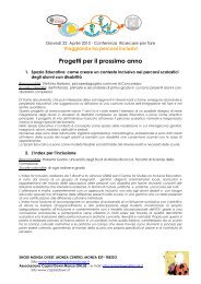 Scheda dei 5 progetti in formato pdf - CTRH Monza e Brianza