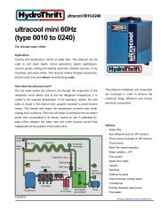 ultracool mini 60Hz (type 0010 to 0240) - INSCO Group