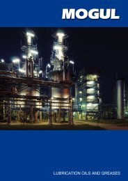 LUBRICATION OILS AND GREASES - Mogul - Paramo