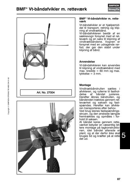 VINDAF- STIVNINGS KATALOG - Carl Ras