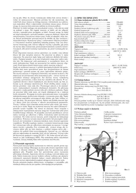 Bordcirkelsåg Table saw BCS 315 B 20439-0108 ... - Luna Norge AS