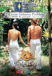 2003 FCCA Profiles Final - The Florida-Caribbean Cruise Association