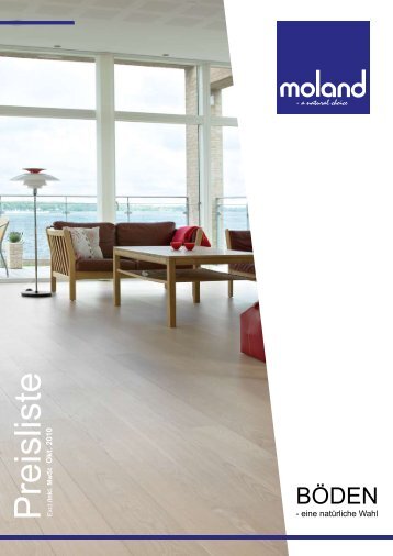 Preisliste Excl. - Moland