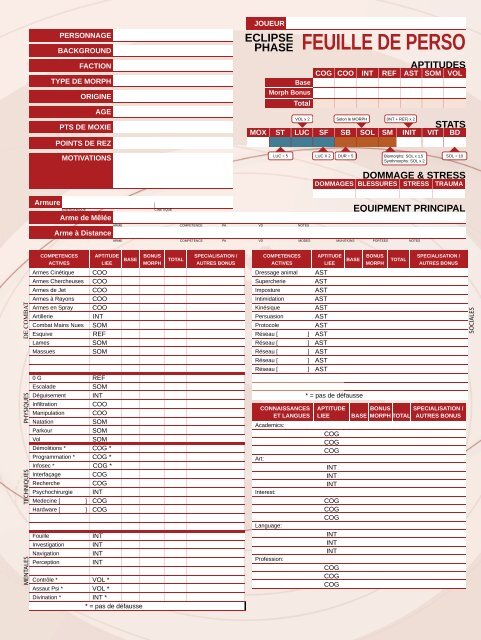 Eclipse Phase Feuille de Perso VF - CRJR