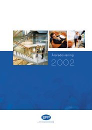 Ãrsredovisning 2002 - SPP