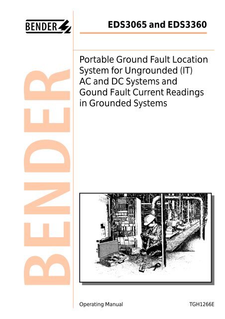 EDS3065 and EDS3360 Portable Ground Fault Location System for ...