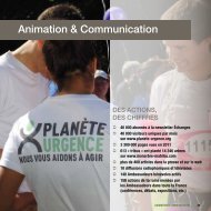 Animation & Communication - PlanÃ¨te Urgence