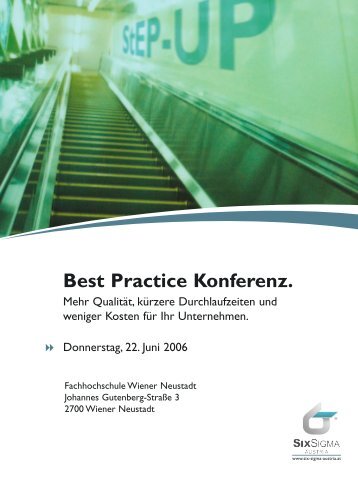 Best Practice Konferenz. - StEP-Up