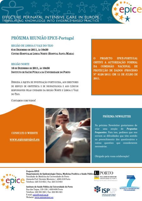EPICE - Portugal nº 1 - ispup - Universidade do Porto