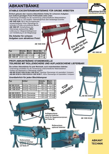 DINOSAURIER WERKSTATTPROGRAMM 2011 GRUNDKATALOG