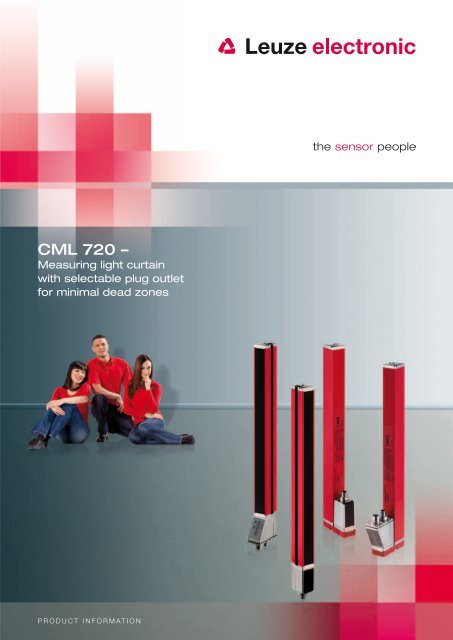 Product brochure CML 720 (PDF) - Leuze electronic