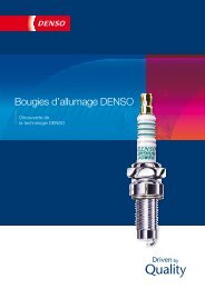 Bougies d'allumage DENSO - Denso Corporation