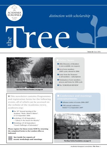 The Tree 22 - Academia Europaea