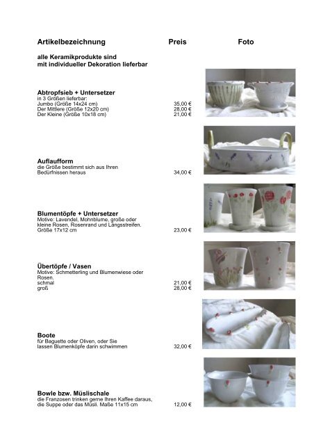  Katalog  Download PDF  400 kb KL Keramik 