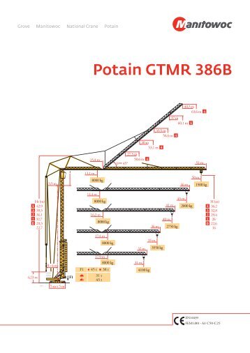 Potain GTMR 386B
