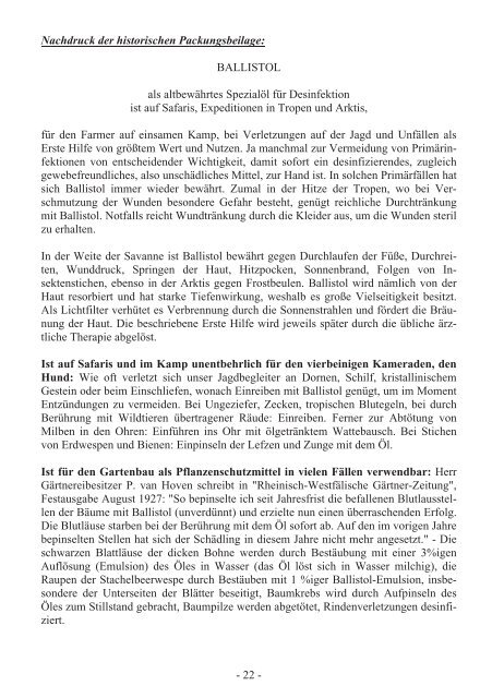 Die BALLISTOL Story - Ballistol Wiki