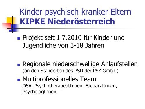 Purtscher-Penz, Kinder psychisch kranker Eltern (435 kB) - LSF Graz