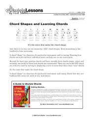 UkuleleLessons - Curt Sheller