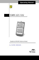 SWR-121 V/U - Kwnet.net