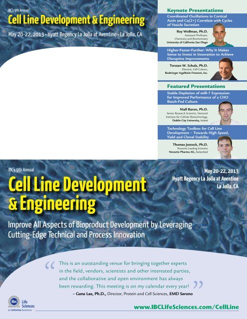 Cell Line Development & Engineering
