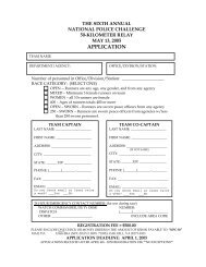 application - United States Secret Service