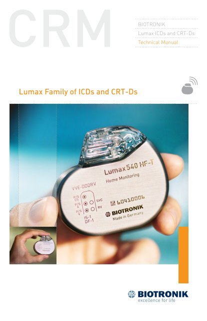 Lumax Family of ICDs and CRTâDs - BIOTRONIK USA - News