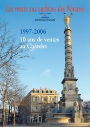 15Ã¨me arrondissement - Ventes aux enchÃ¨res des notaires