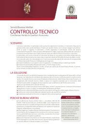 CONTROLLO TECNICO - Bureau Veritas