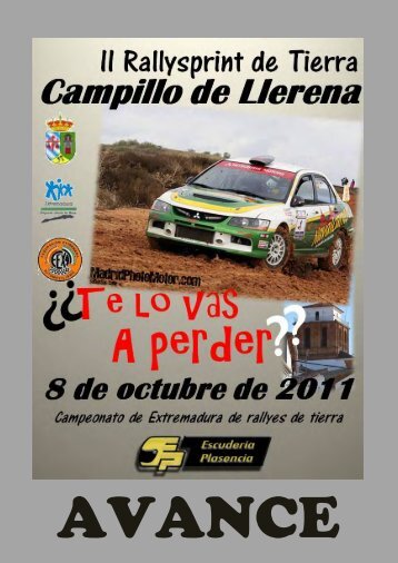 Descargar Libro de la prueba II Rallysprint de Campillo de Llerena