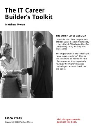 The IT Career Builder's Toolkit