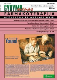 VAISTAI ALERGINÄ–MS LIGOMS GYDYTI - e-library.lt