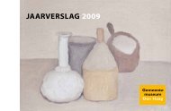 JAArVErSlAG 2009 - Gemeentemuseum Den Haag