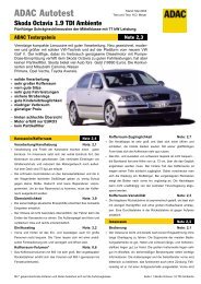 Umfassender Test Skoda Superb 1 9 Tdi Elegance Adac