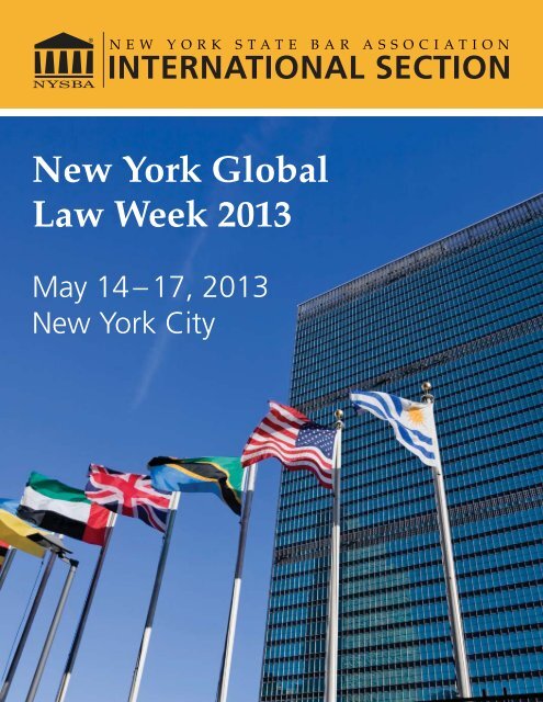 New York State Bar Association International Section's ... - Reed Smith