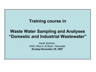 Domestic and Industrial Wastewater - Hwe.org.ps