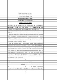 schema contratto locazione - Comune di Gradara