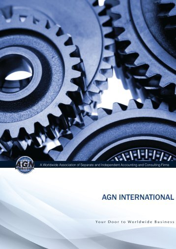 Corporate Brochure - AGN International Ltd.