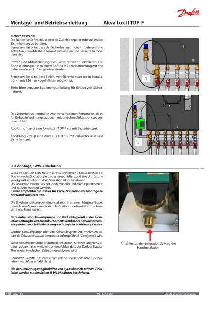 Akva Lux II TDP-F - FernwÃ¤rme-Komponenten