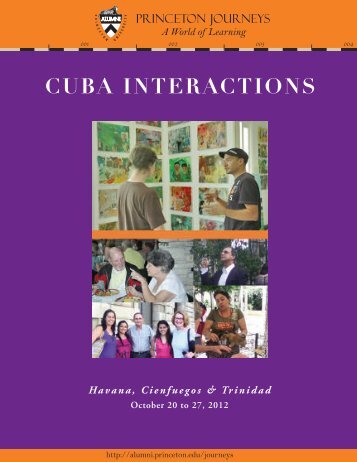 CUBA INTERACTIONS - Alumni Association of Princeton University