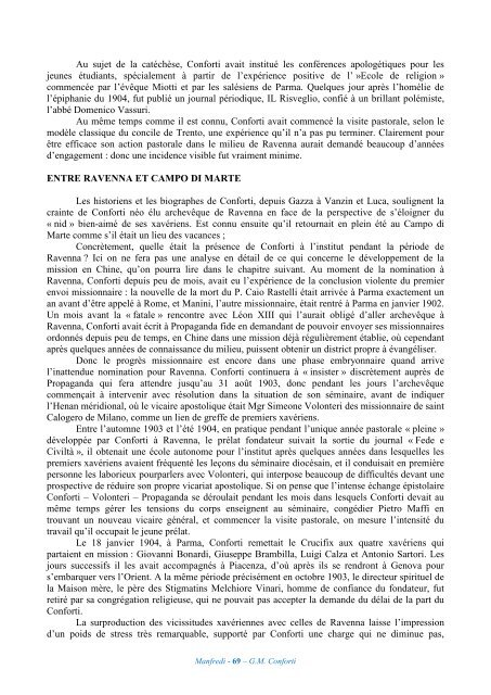 Manfredi Guido Maria Conforti - saveriani.com