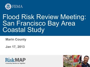 Marin Flood Risk Review Meeting Presentation - FEMA Region 9