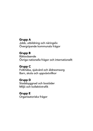 InnehÃ¥llsfÃ¶rteckning motioner 2012.pmd - Socialdemokraterna