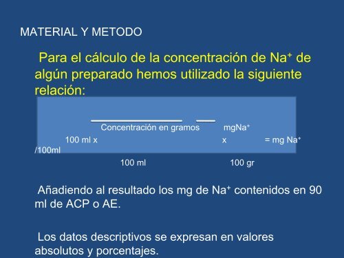 PREPARADOS PARA LACTANTES: PREVENCIÃ“N DE LA - EHRICA