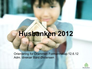 Husbanken 2012 - Drammen kommune