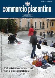 Scarica il pdf - Unione Commercianti di Piacenza